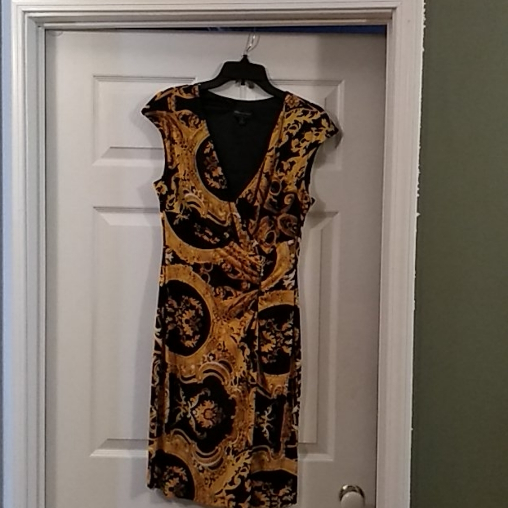 Beautiful black and gold dress